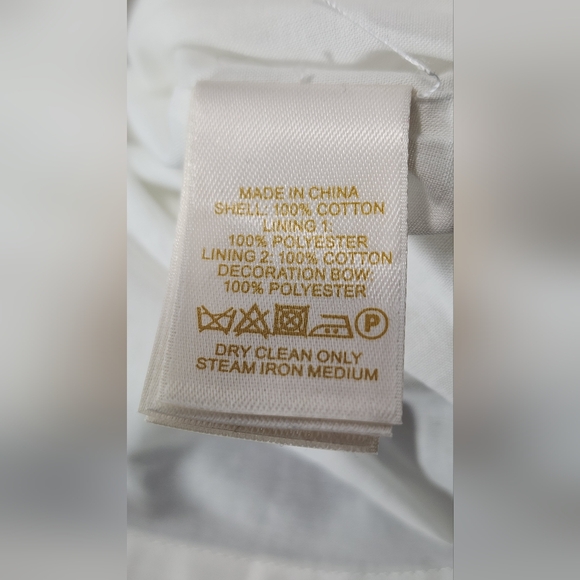 Kate Spade New York Guipure Lace Shift Dress Girl's Size 7 Black White - Picture 15 of 16